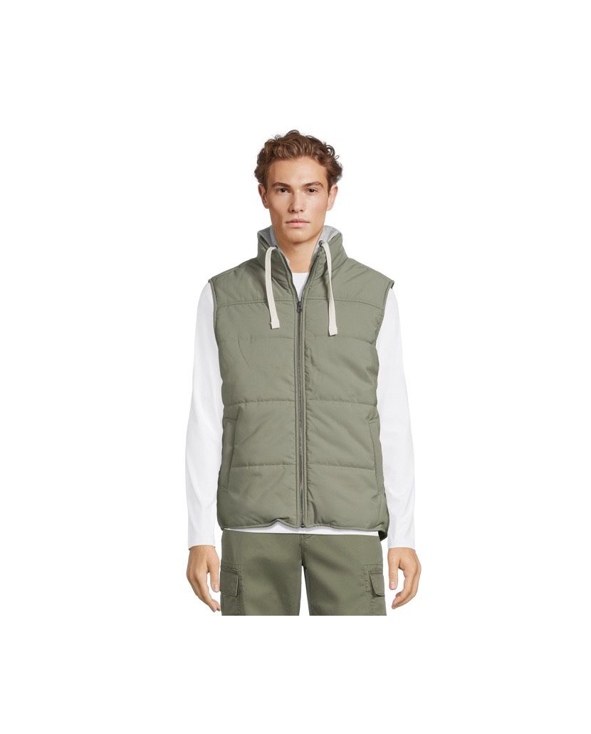 HOODED VEST GREEN XL