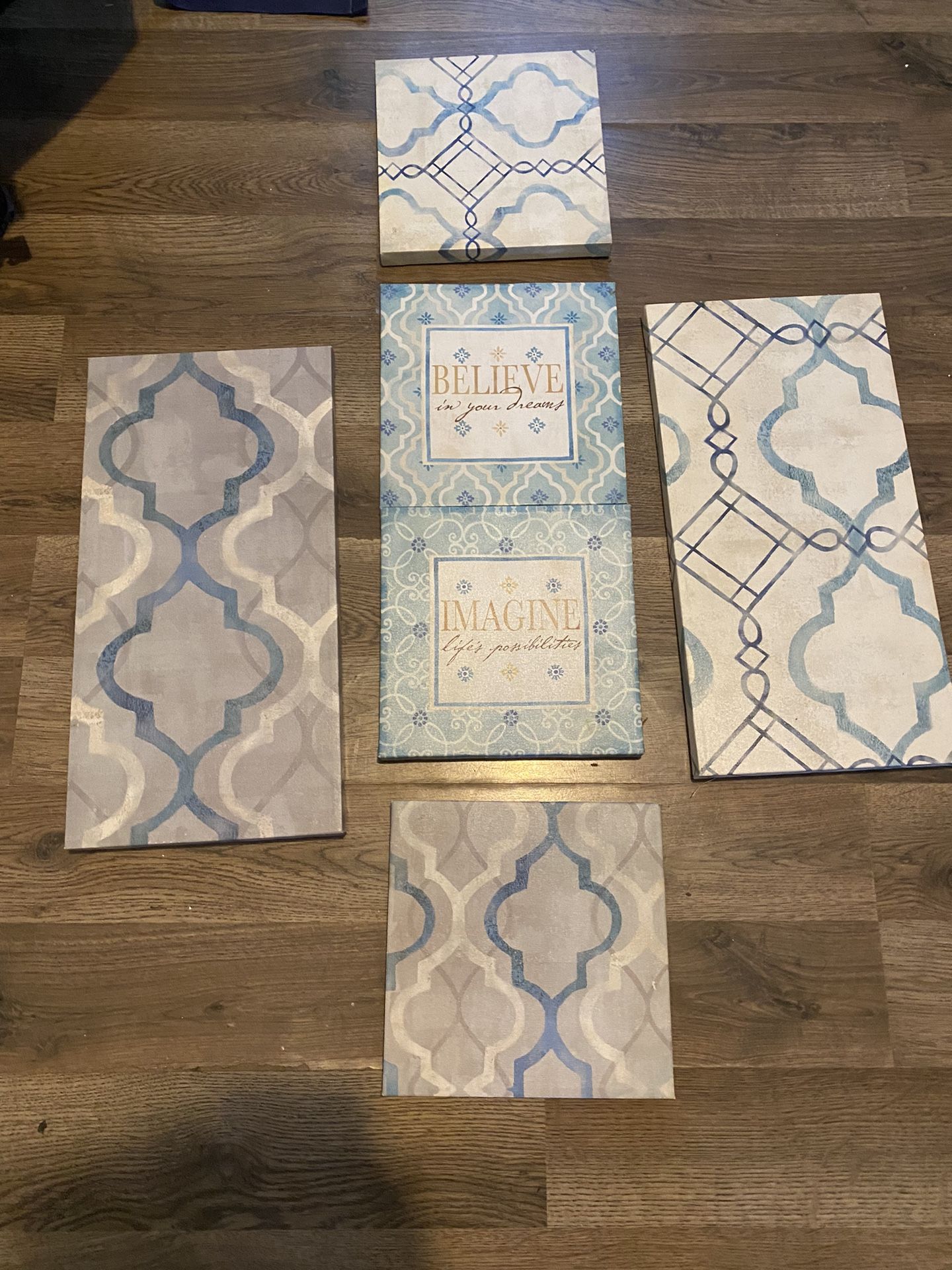 6 Piece Canvas Set
