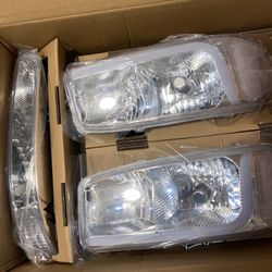 GMC Sierra Headlights 