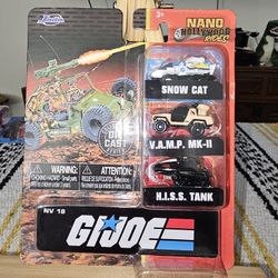 NEW Jada Nano Hollywood Rides G.I. Joe Collectors Die-cast