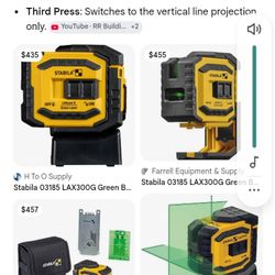 Stabila Green Laser Way Level