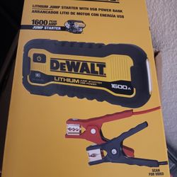 New Dewalt 1600 Starter