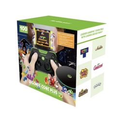 Legends Core, Plug And Play Arcade Game Console, Home Arcade, Classic Retro Video Games, 100 Licensed Genre-Defining Arcade & Console Games, Includes 