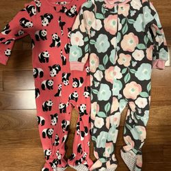 Cozy Carter’s Fleece Pajama Set for Girls - 24M