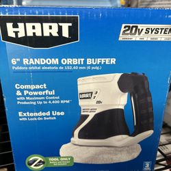 HART 20-Volt Cordless 6-inch Buffer (Tool Only)