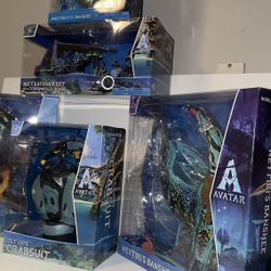 Lot Of 5 Avatar Figures ( McFarlane Toys) 