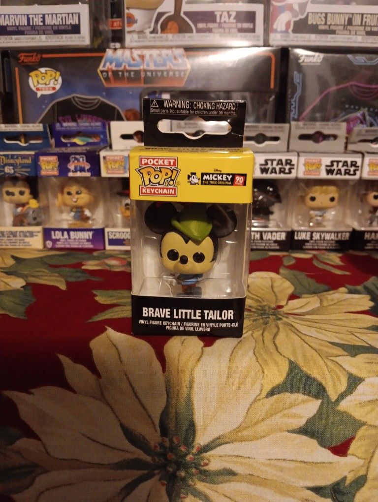 Rare Funko Pop Keychain Brave Lil Tailor Mikey