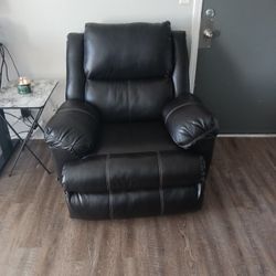Two Brown Recliners