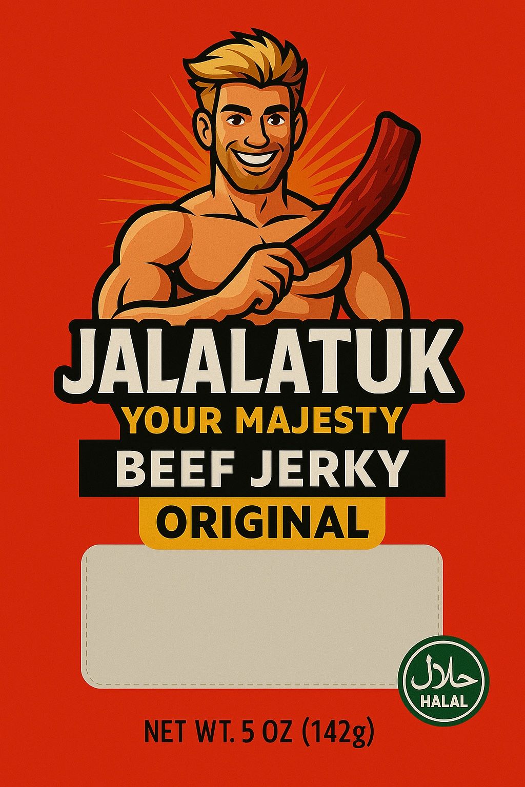 5 Oz 100% Halal Beef Jerky
