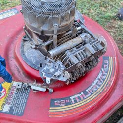 Mower and Handle Bars