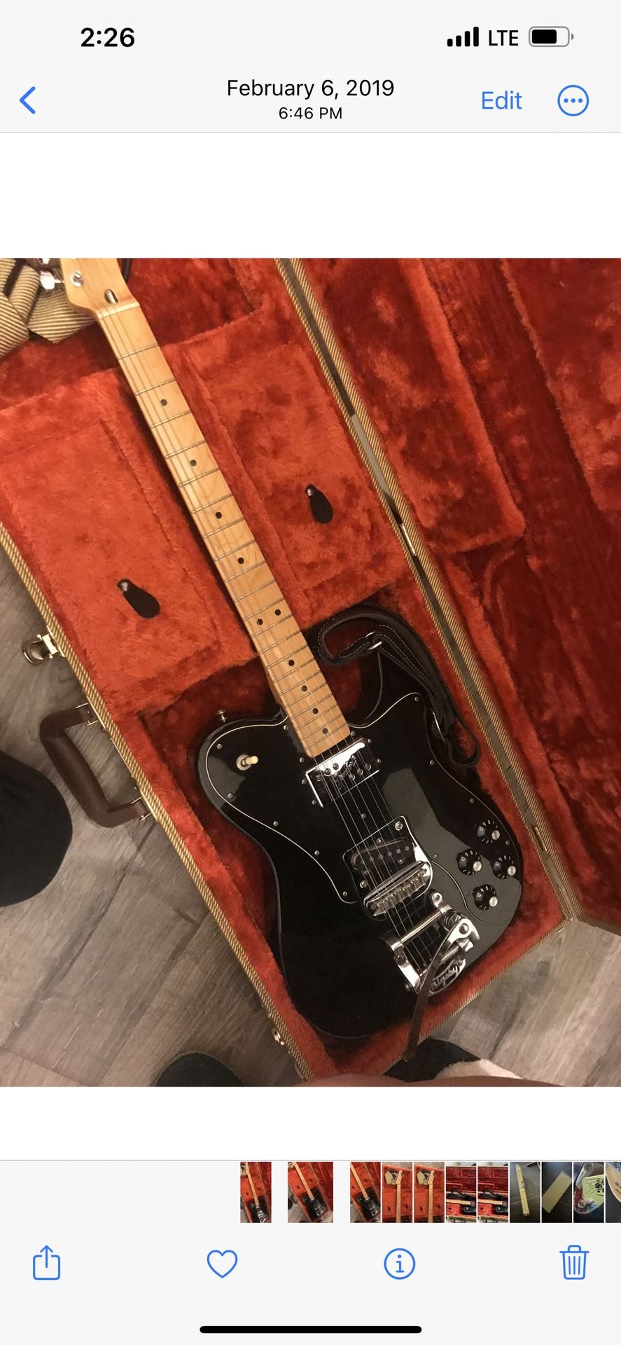 Fender Strat Electric Guitar