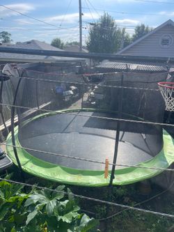16 ft heavy duty trampoline