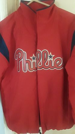 Brand New Authentic Phillies Coat Jacket Size Sm