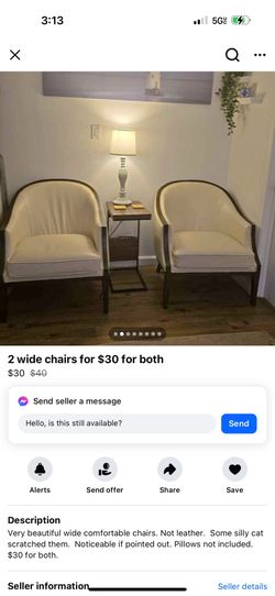 Two Chairs Decor Chairs