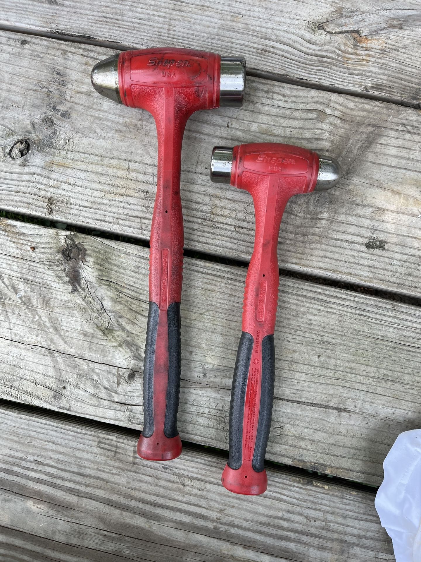 Snap On Dead Blow Hammer Pair 