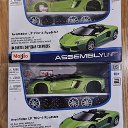 Die Cast Metal Roadster Model Kit