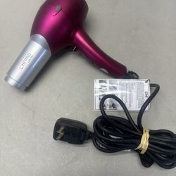 CHI GF8007 Professional Hair Dryer Low EMF Pink Metallic Tested