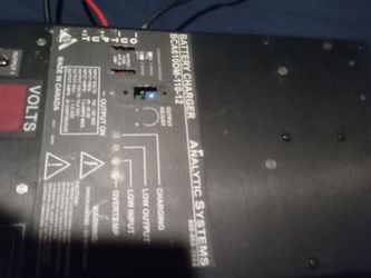 Marine Battery Charger arger Analy4tic Systems BCA610DM-110-12 Battery Charger