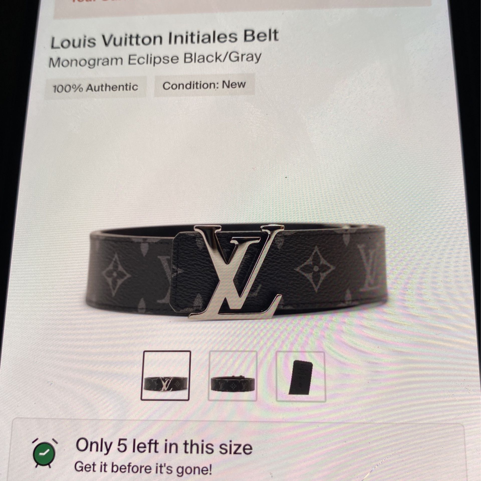 Louis Vuitton, Accessories, Brand New In Box Mens Louis Vuitton Belt  Purchased In February 223