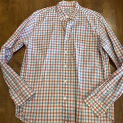 Men’s J.Crew spring/Easter casual, button-down shirt shipping available