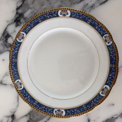French Antique Limoges luncheon plate