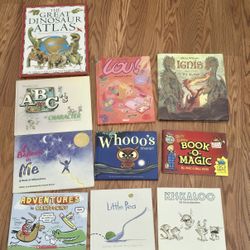Kids Books Lot - 10 Children's Books