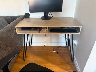 Desk and chair