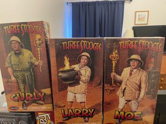 The Three Stooges Polar Lights Model Kit Set