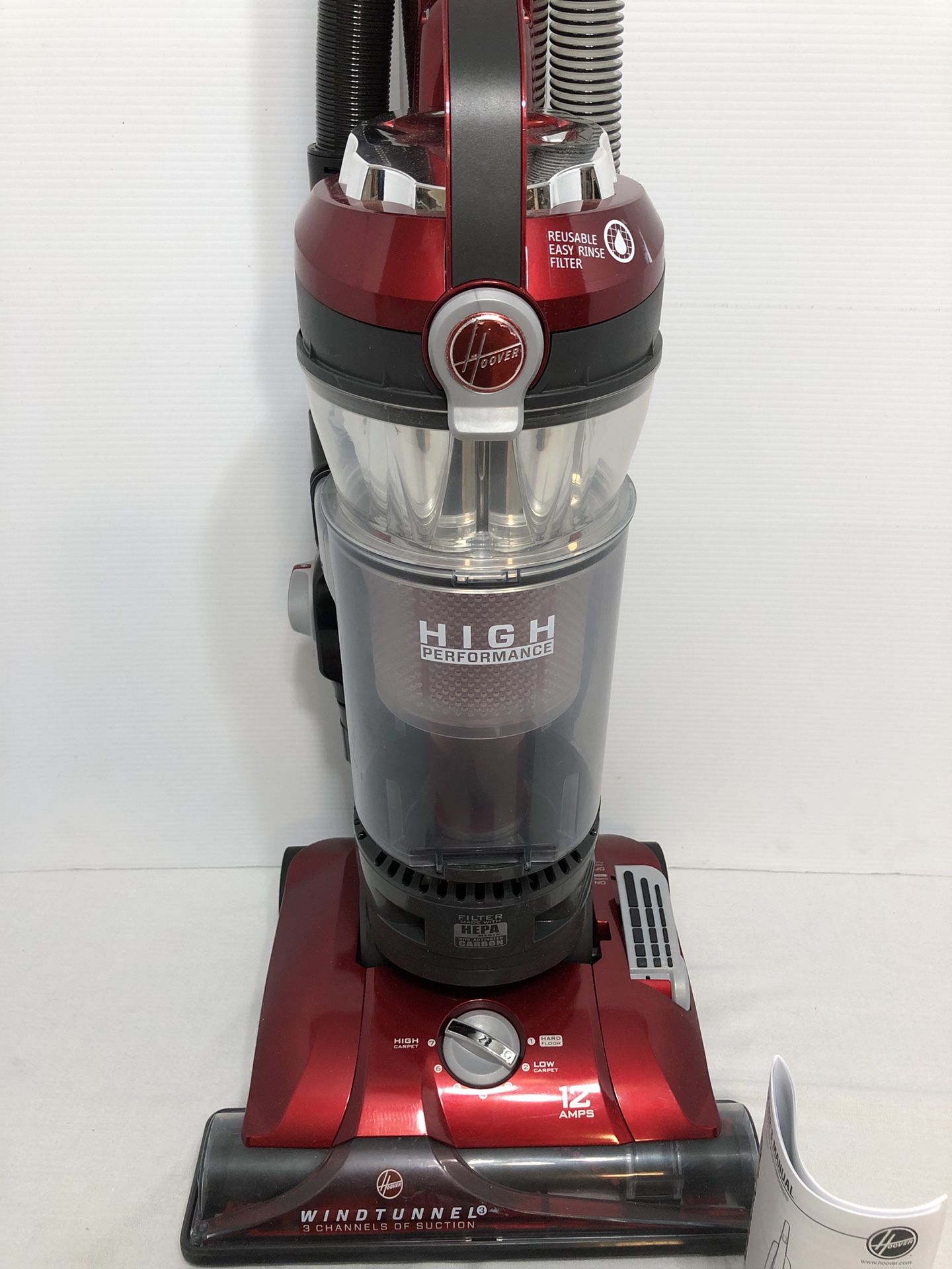 HOOVER WINDTUNNEL 3 BAGLESS UPRIGHT VACUUM