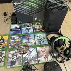 Xbox X With Games
