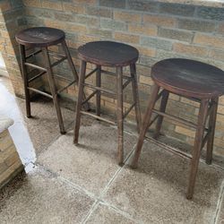 Wooden Stools 