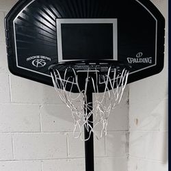 Basketball Hoop And Basketballs