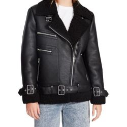 Womans Sherpa Jacket $80