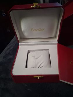 Empty Cartier watch  boxes