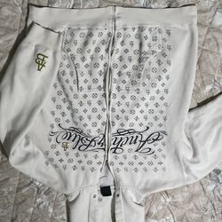 anchor blue (white) hoodie size small