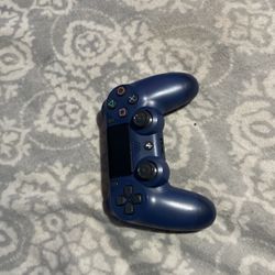 dark blue ps4 controller 