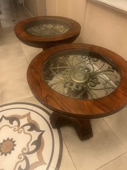 Glass tables