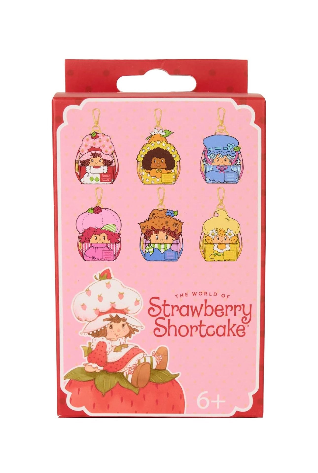 Strawberry Shortcake & Friends Mini Backpack Keychain Charm Lemon Meringue