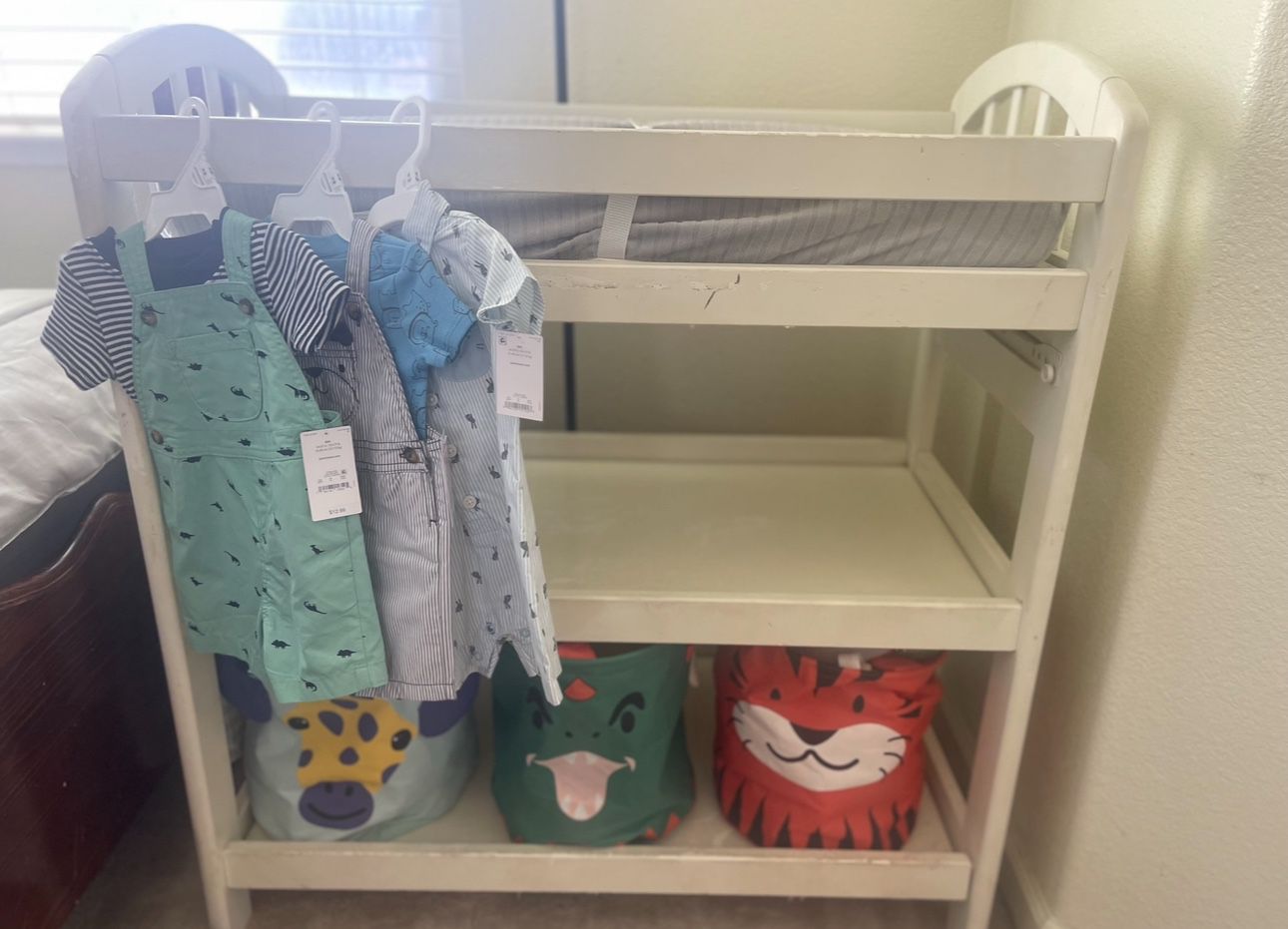 Changing Table with changing pad 