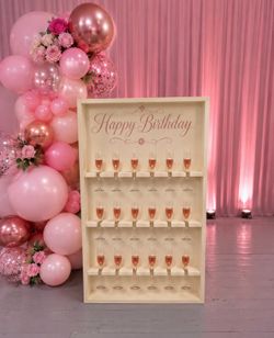 Champagne wall small