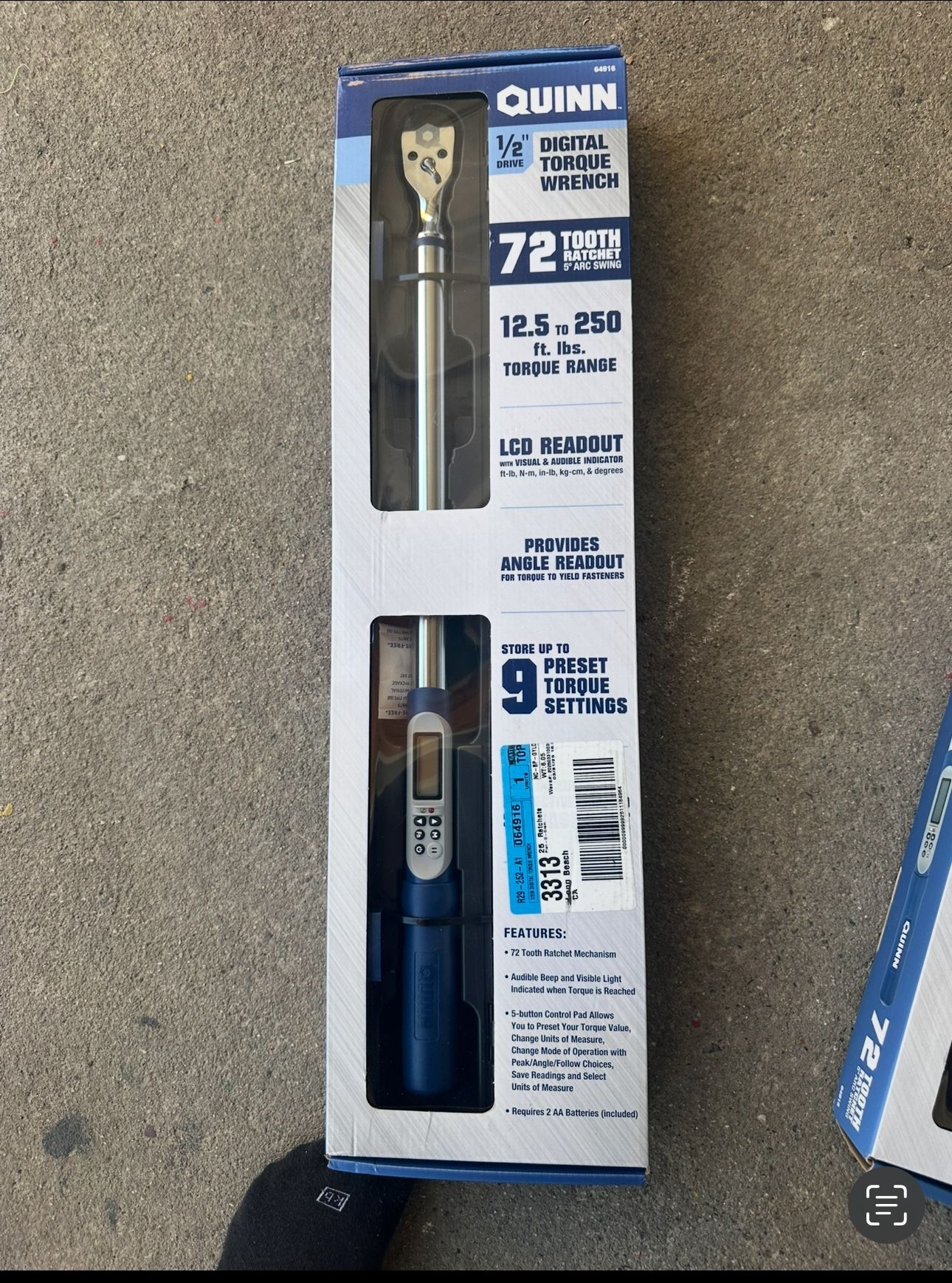 Quinn Digital 1/2 Wrench