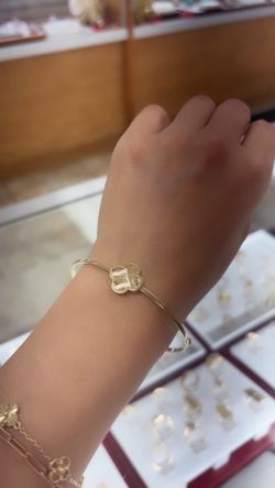 14k Clover Bracelet