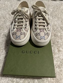 Gucci Trek Multicolor GG Platform Sneakers