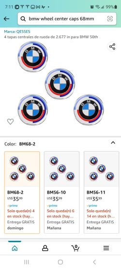 New 68mm Wheel Center Caps For BMW