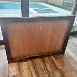 Solid Wood Frame 47 1/2” x  31 4/8”