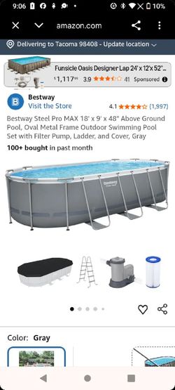 BEST WAY STEEL POOL