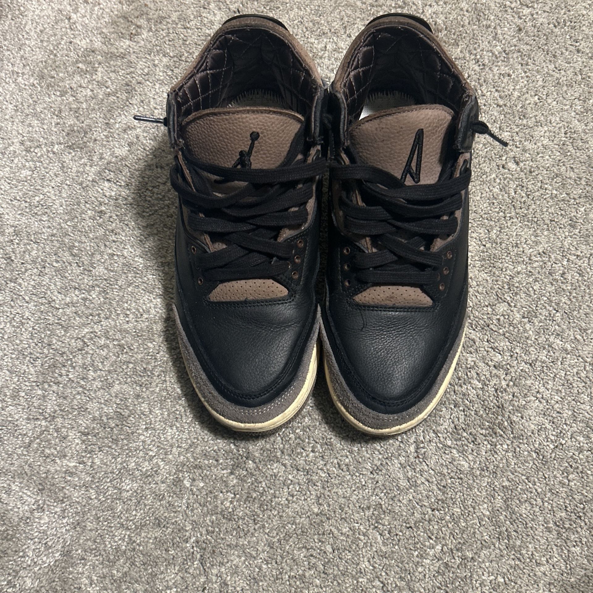 Collab Jordan 3s Size 9.5 Price Negotiable