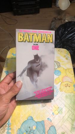 Batman Original Series from 1943 Volume One VHS Tape