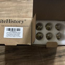 LiteHistory - Bulbs LED - 6 Pack Boxes 