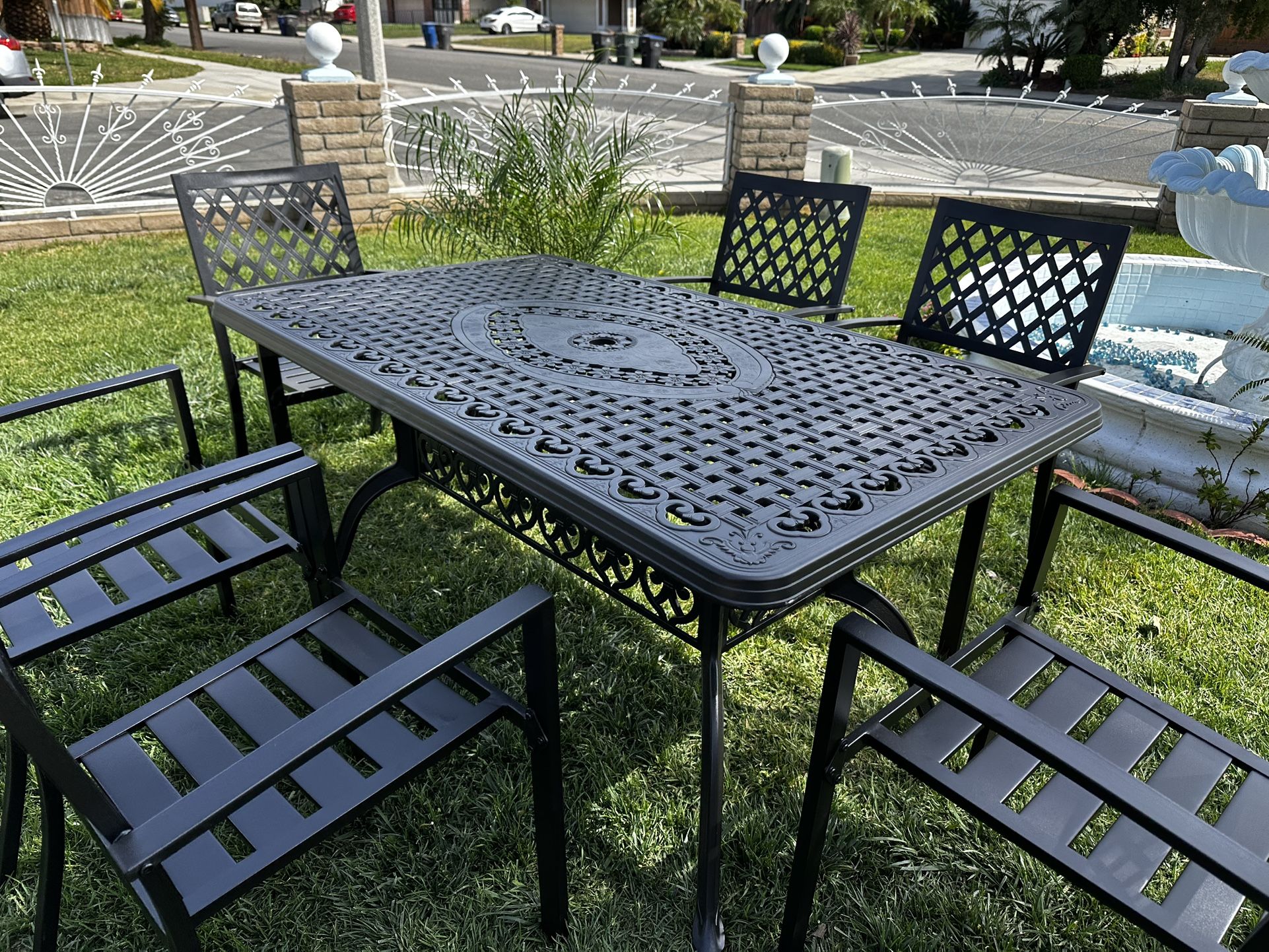 7 pcs brand new patio table ser in box